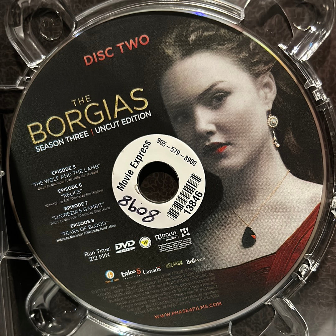 The Borgias : TV Series (2011-2013) - The Complete Series (3 Seasons)