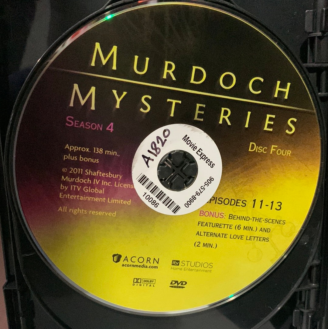 Murdoch Mysteries: TV Series (2008- ) - The Complete Season 4