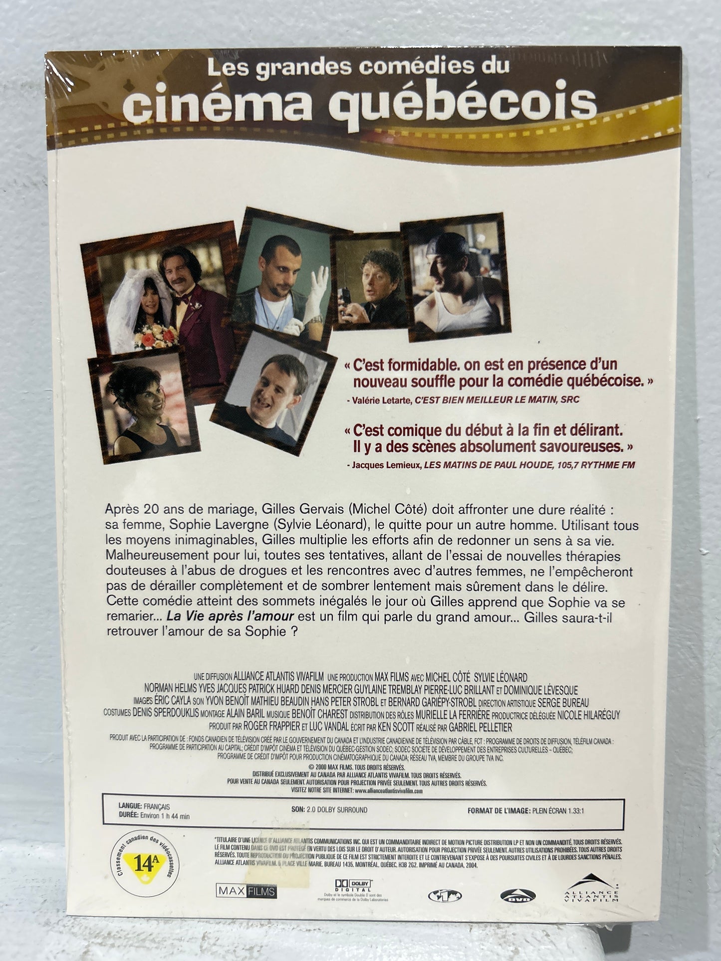 Les grandes comédies du cinéma Québécois (8 Movies)
