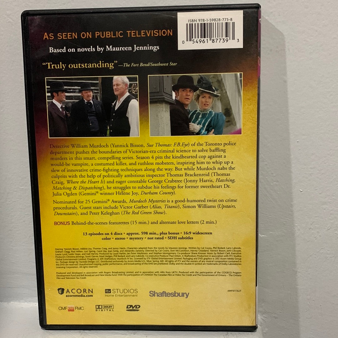 Murdoch Mysteries: TV Series (2008- ) - The Complete Season 4