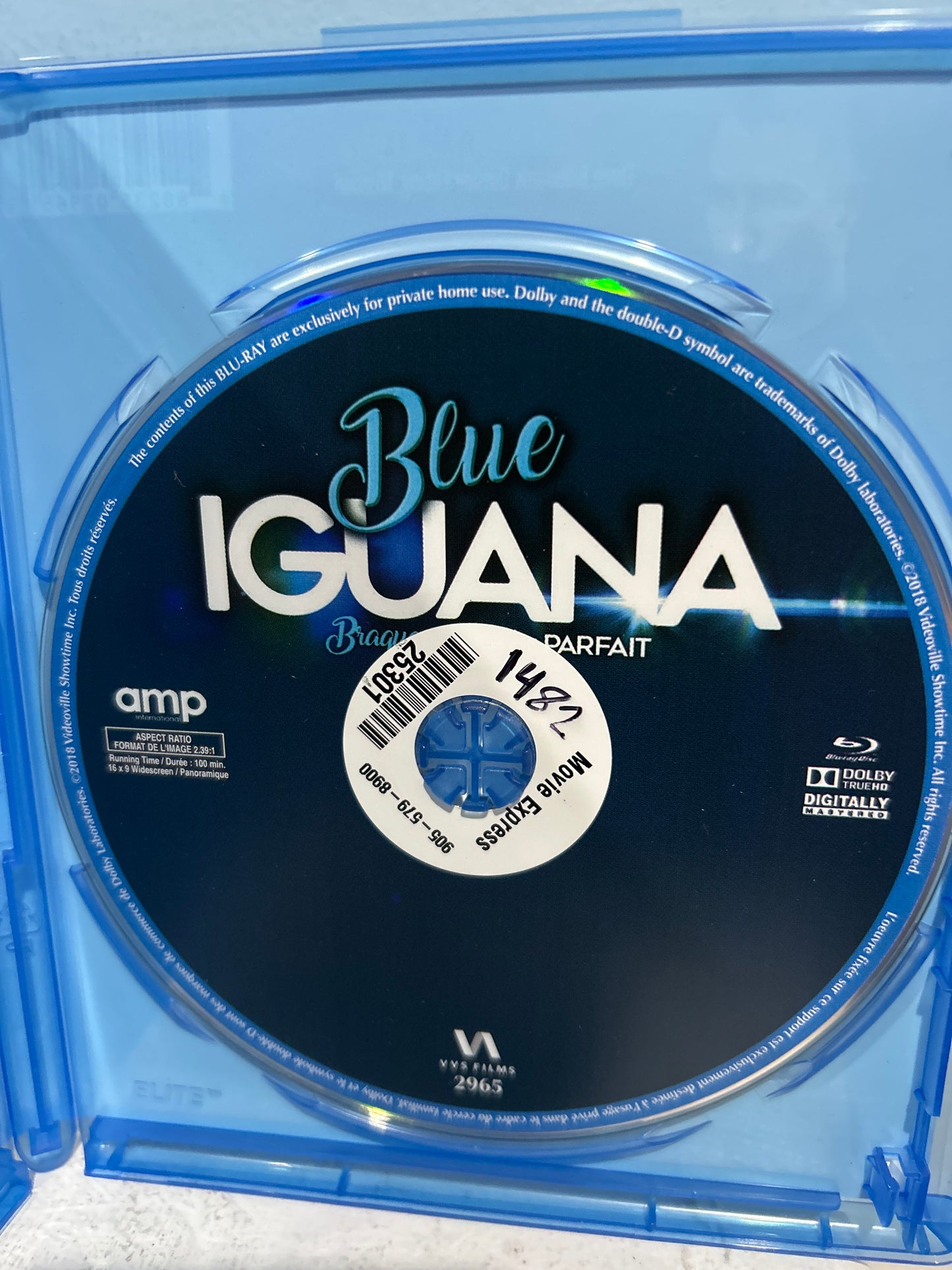 Blue Iguana (2018)