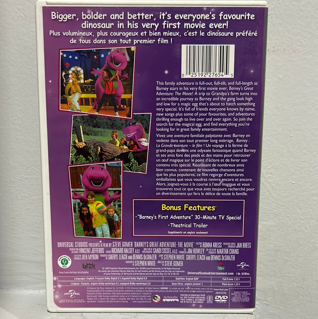 Barney's Great Adventure (1998)