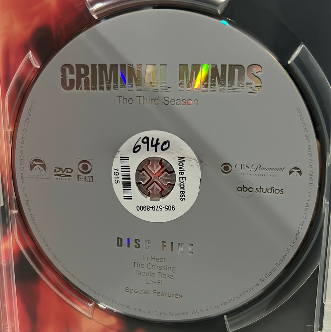 Criminal Minds : TV Series (2005-2020) - Season 3
