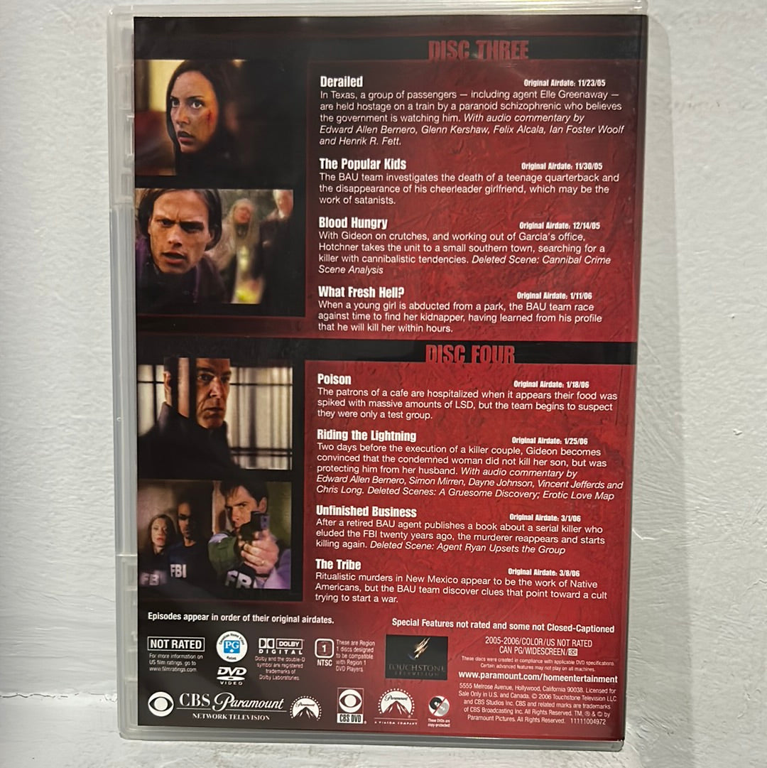 Criminal Minds : TV Series (2005-2020) - The First Season