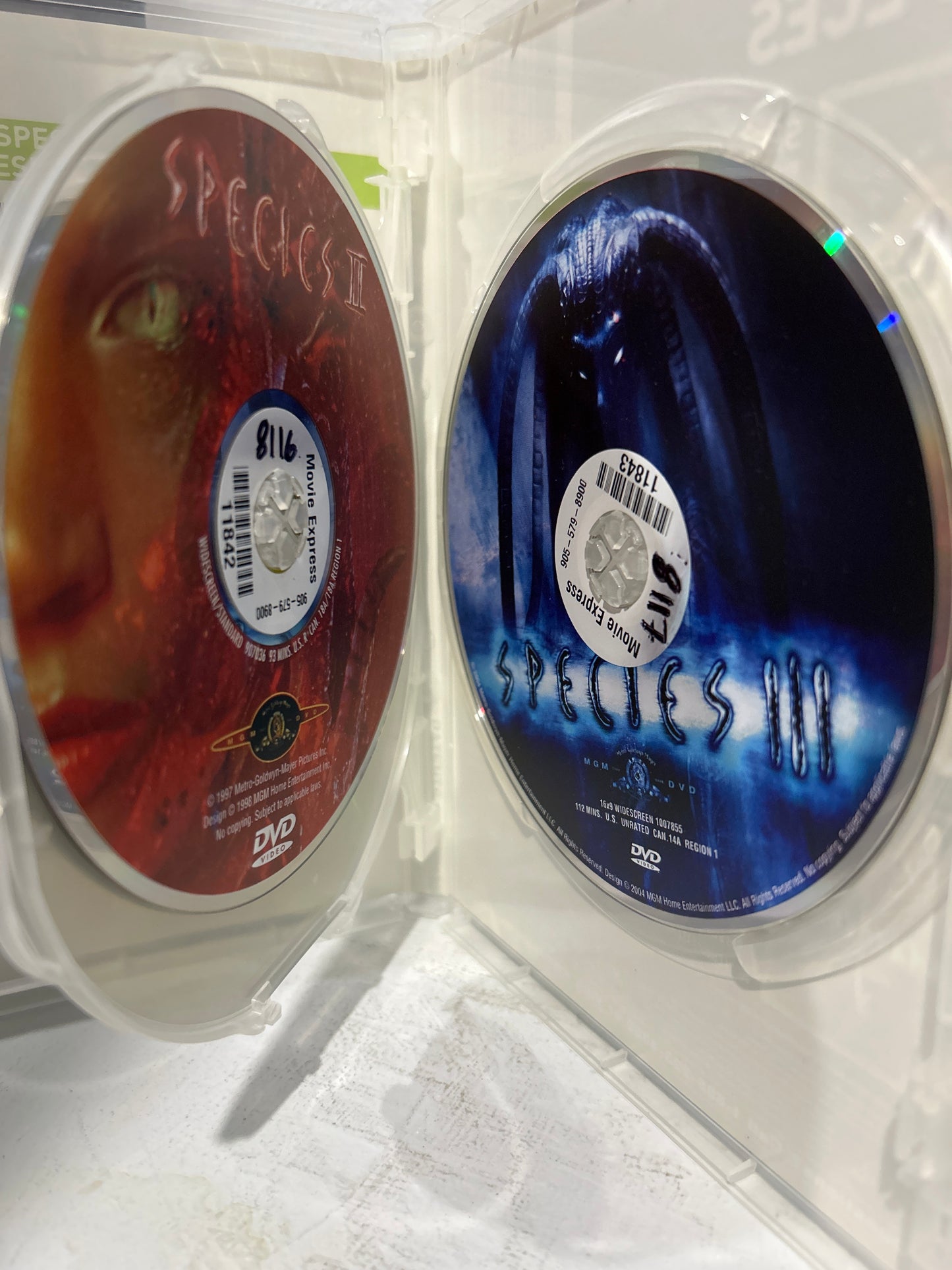Species - Triple Feature