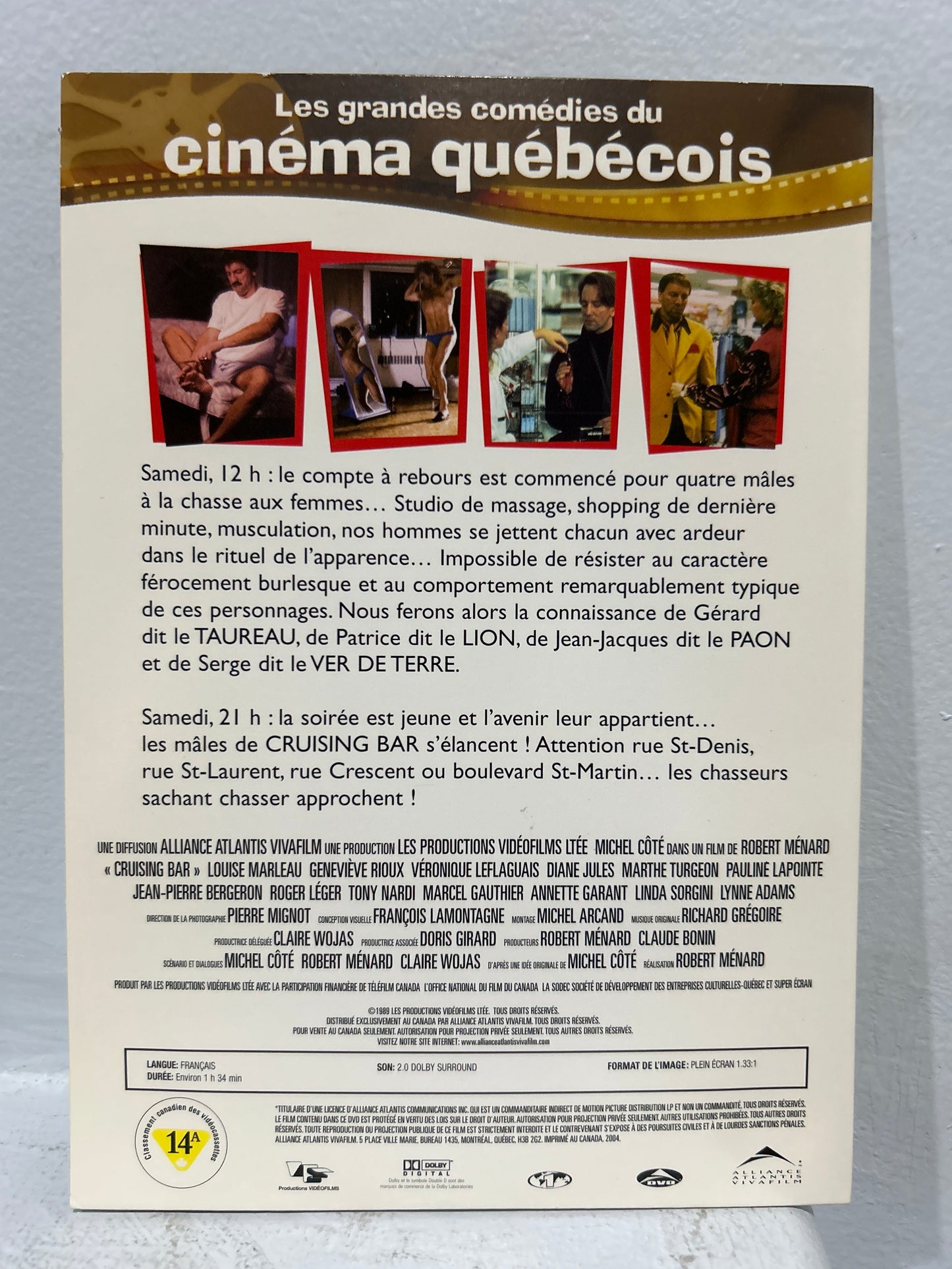 Les grandes comédies du cinéma Québécois (8 Movies)