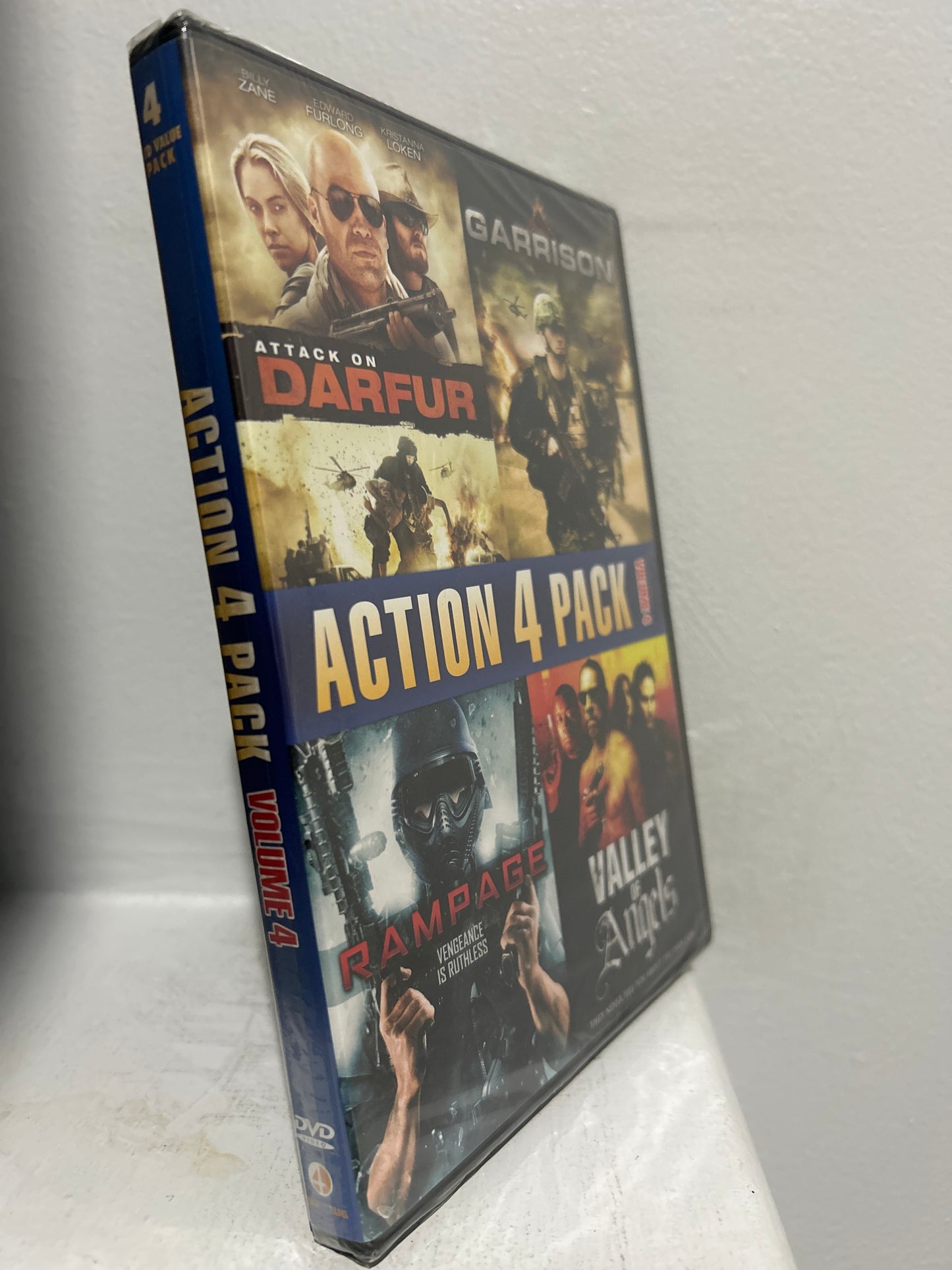 Attack on Darfur (2009) & Garrison (2009) & Rampage (2009) & Valley of Angels (2008)