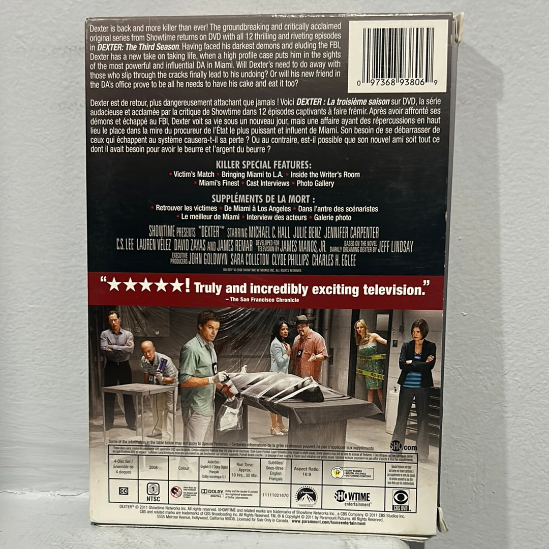 Dexter: TV Series (2006-2013) - The Complete Third Season