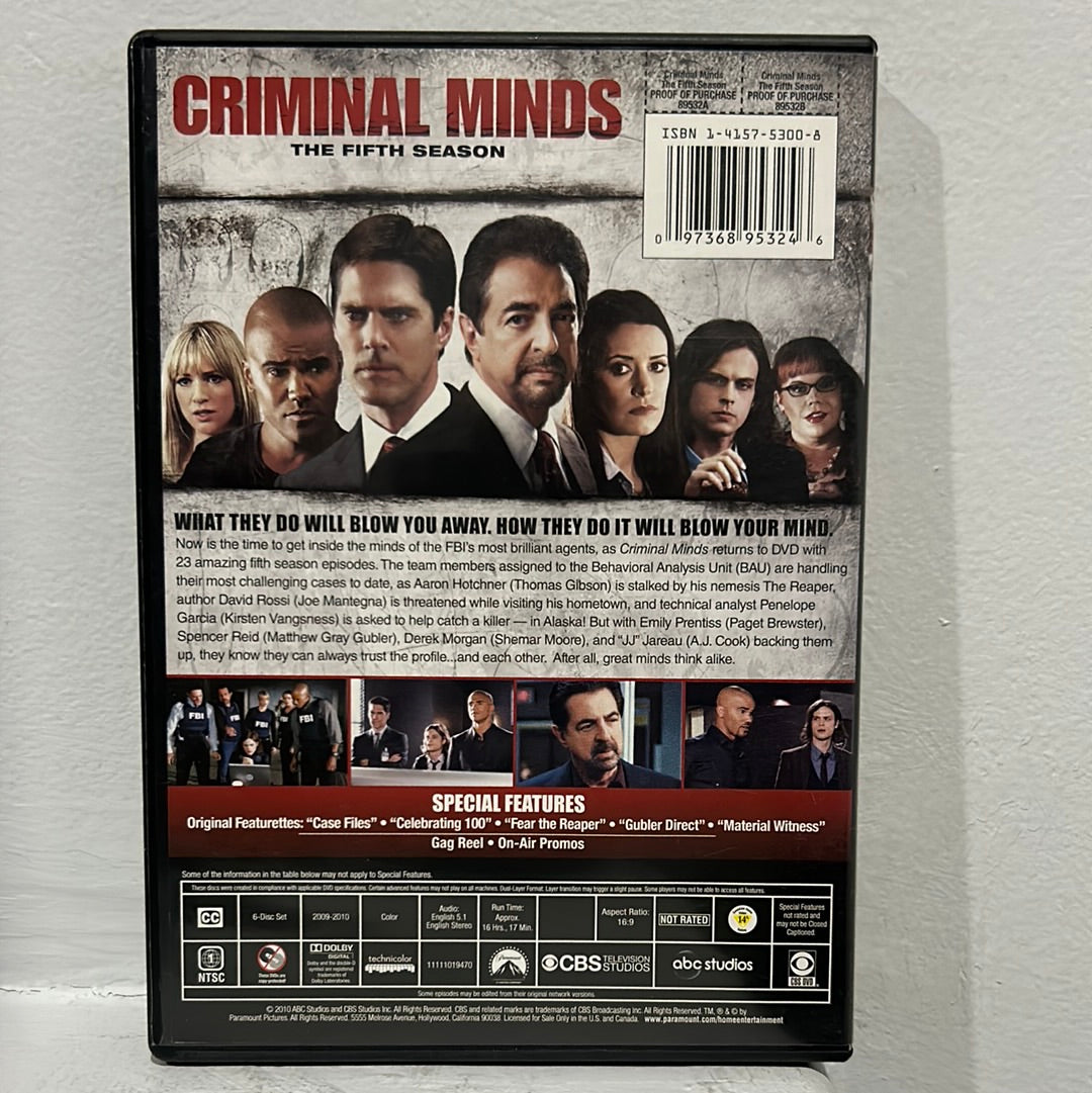 Criminal Minds : TV Series (2005-2020) - Season 5