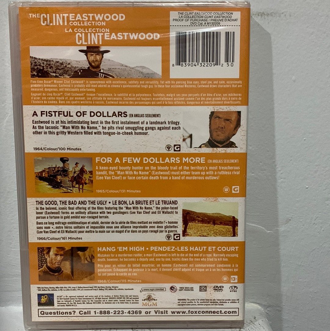Fistful of Dollars, A (1964) & For a Few Dollars More (1965) & The Good, the Bad and the Ugly (1966) & Hang 'Em High (1968)