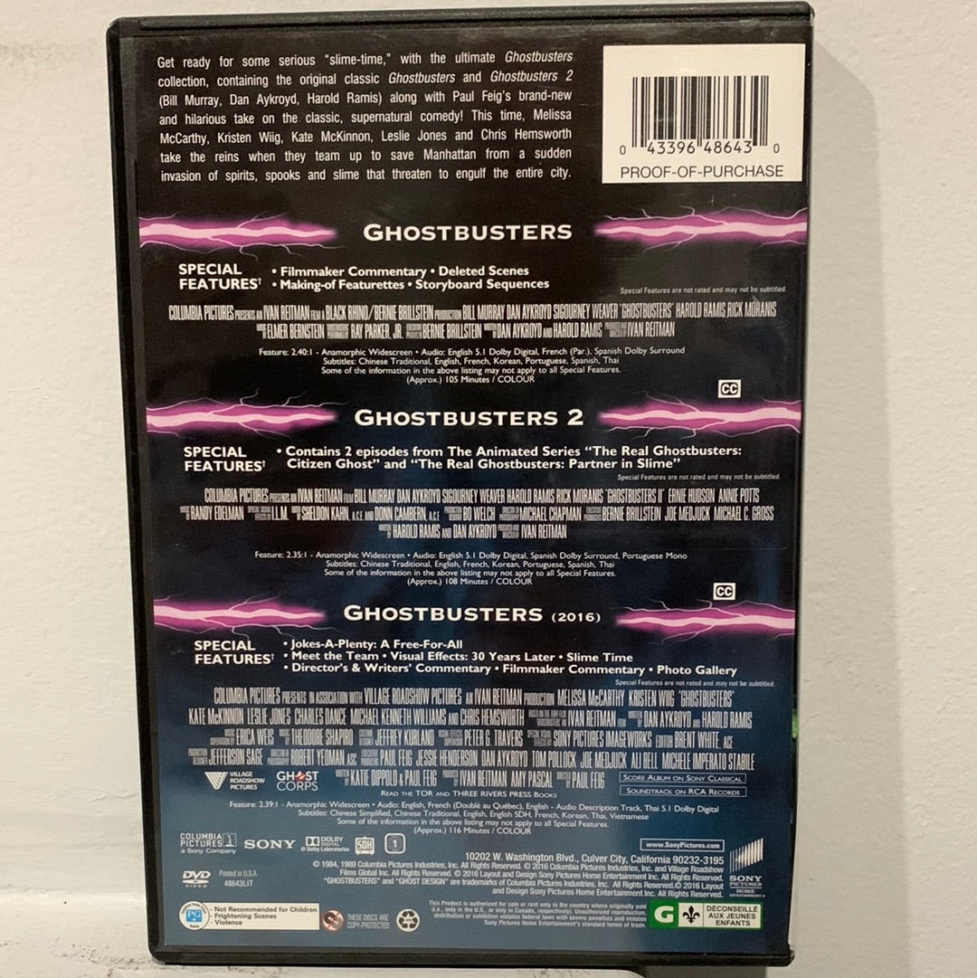 Ghostbusters Collection: Ghostbusters (1984) & Ghostbusters 2 (1989) & Ghostbusters (2016)
