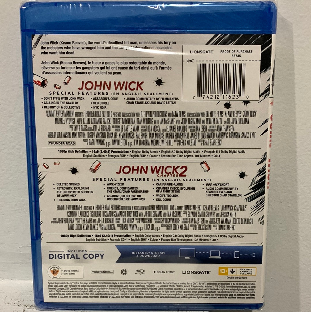John Wick (2014) & John Wick: Chapter 2 (2017)