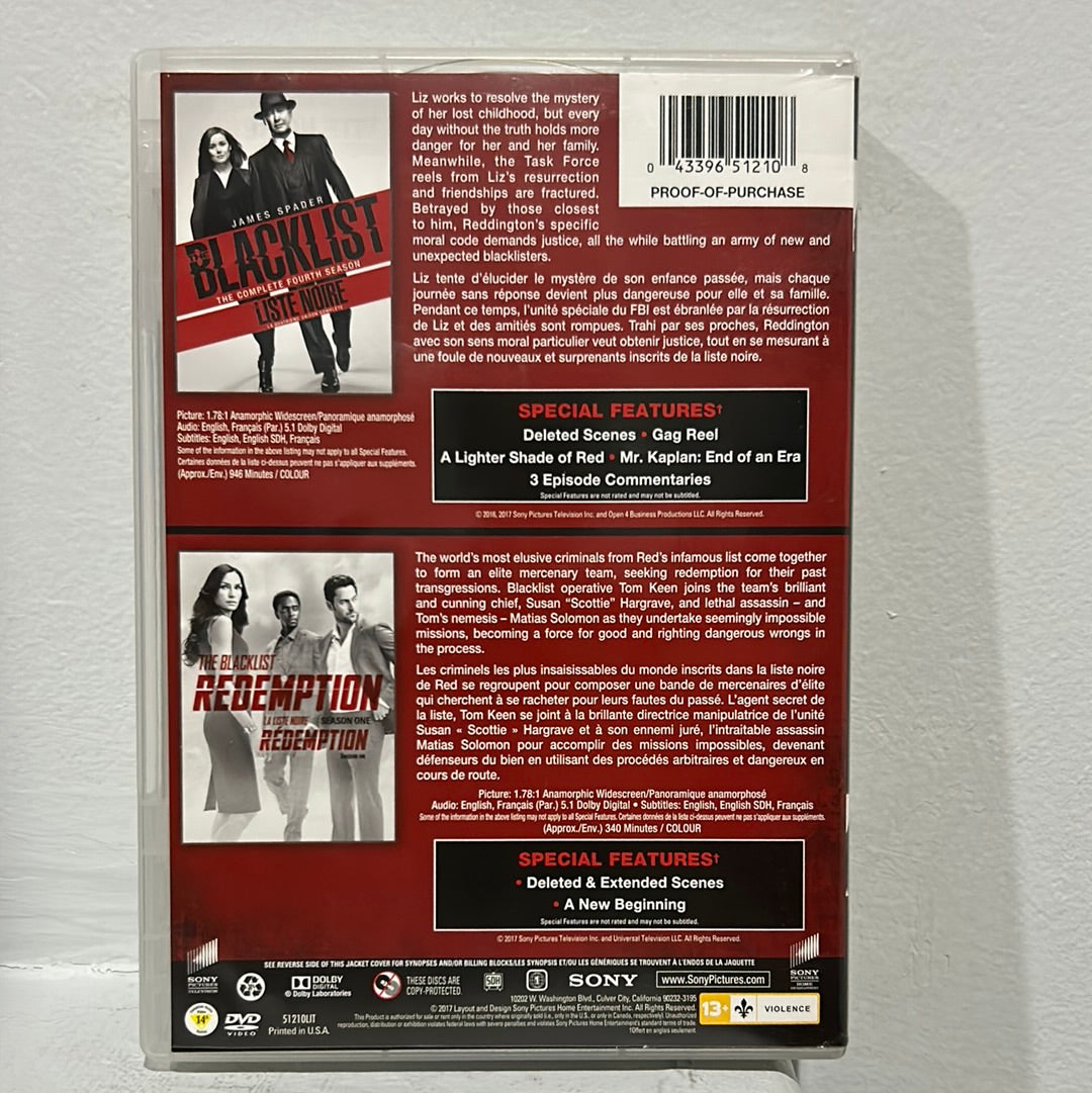 The Blacklist : TV Series (2013-2023): The Complete Fourth Season