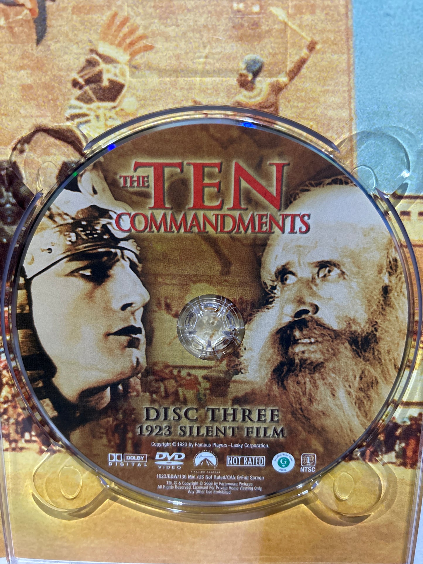 Ten Commandments, The (1956) & The Ten Commandments (1923)