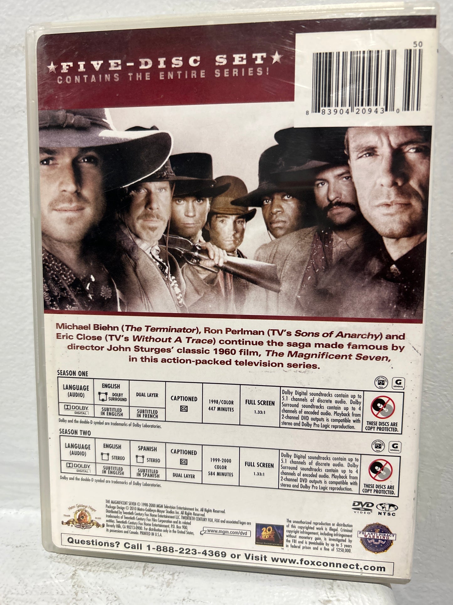 The Magnificent Seven : TV Series (1998-2000): The Complete Series