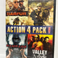 Attack on Darfur (2009) & Garrison (2009) & Rampage (2009) & Valley of Angels (2008)