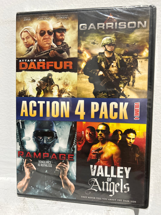 Attack on Darfur (2009) & Garrison (2009) & Rampage (2009) & Valley of Angels (2008)