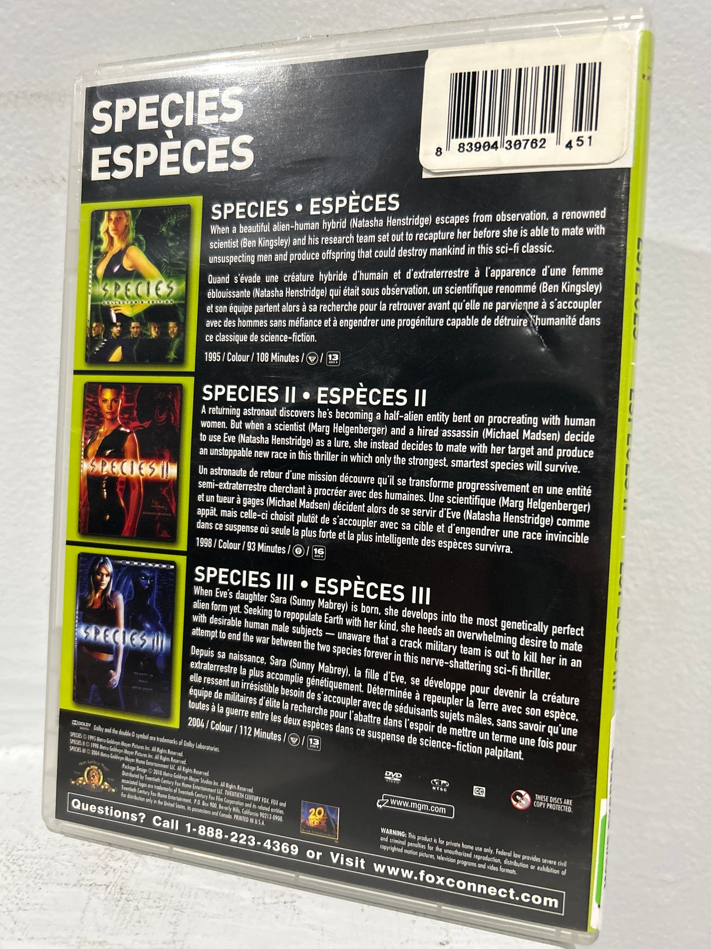 Species - Triple Feature