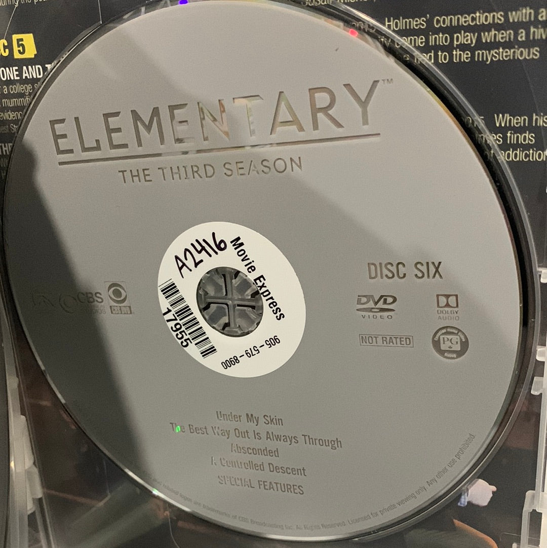 Elementary: TV Series (2012-2019) - The Complete Third Season