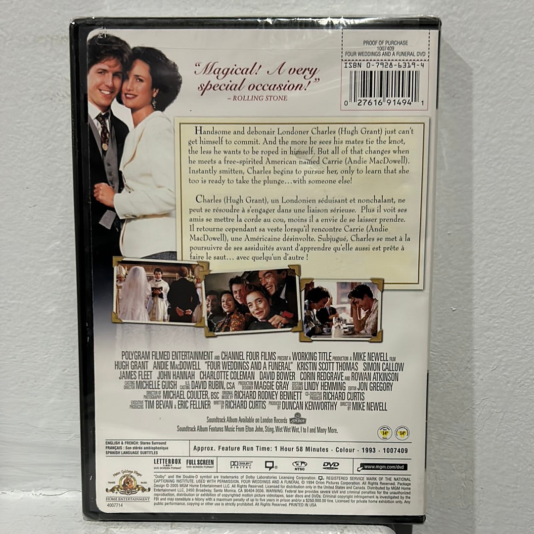 Four Weddings and a Funeral (1994)