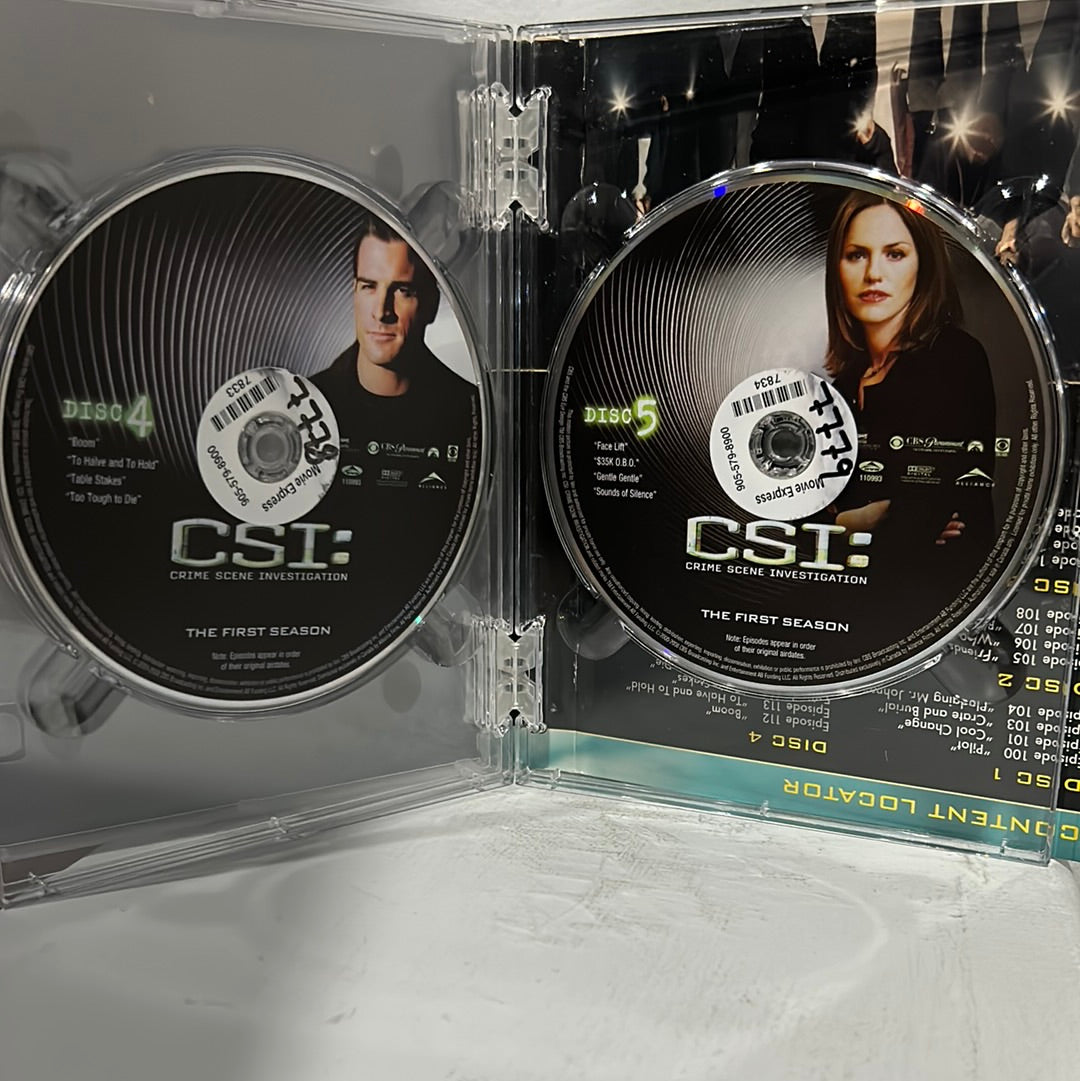 CSI: Crime Scene Investigation: TV Series (2000-2015) - The Complete First Season