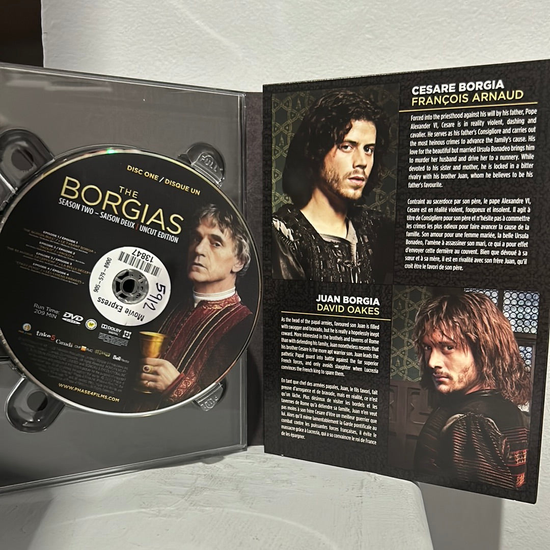 The Borgias : TV Series (2011-2013) - The Complete Series (3 Seasons)
