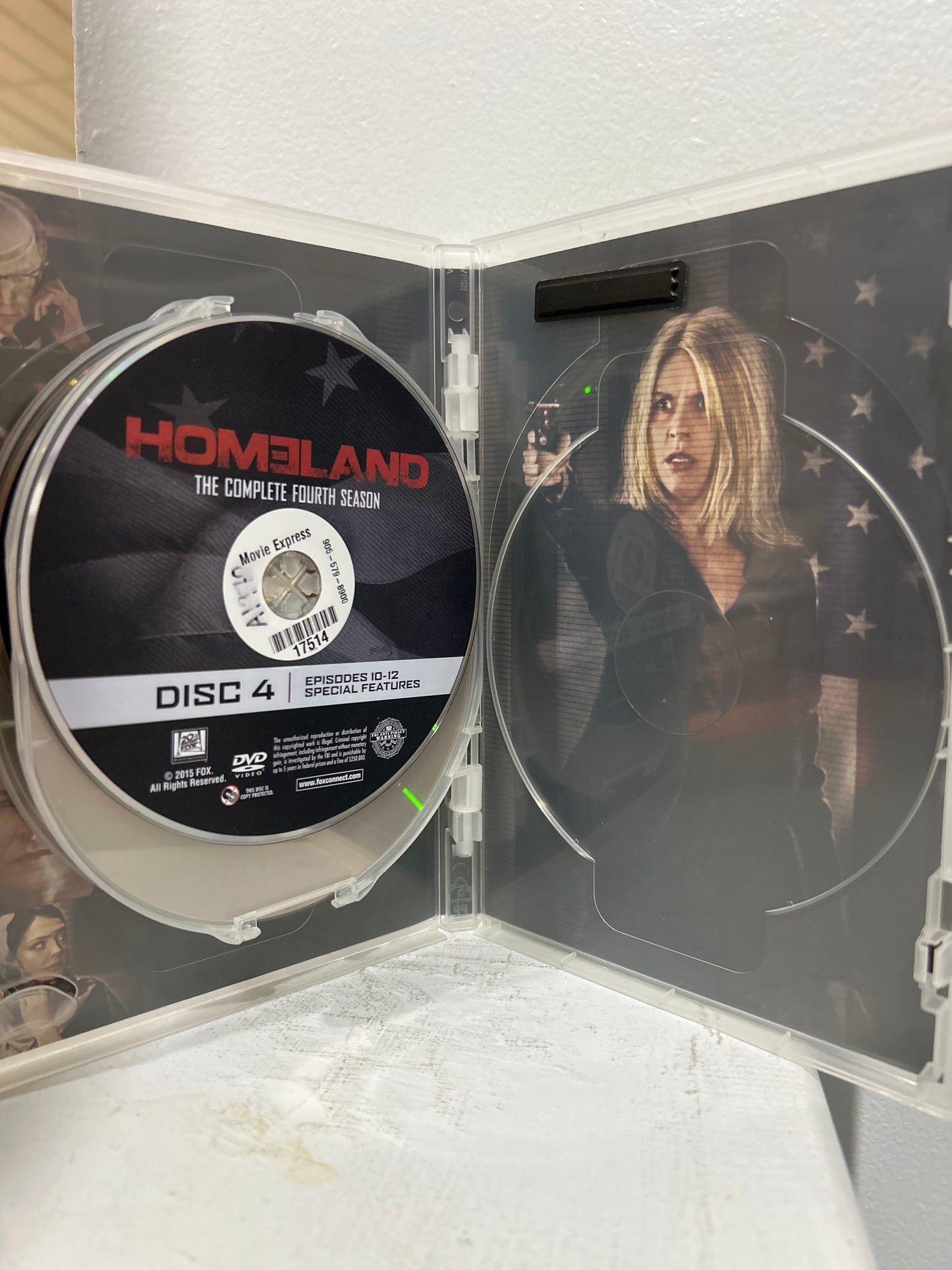 Homeland : TV Series (2011-2020): The Complete Fourth Season