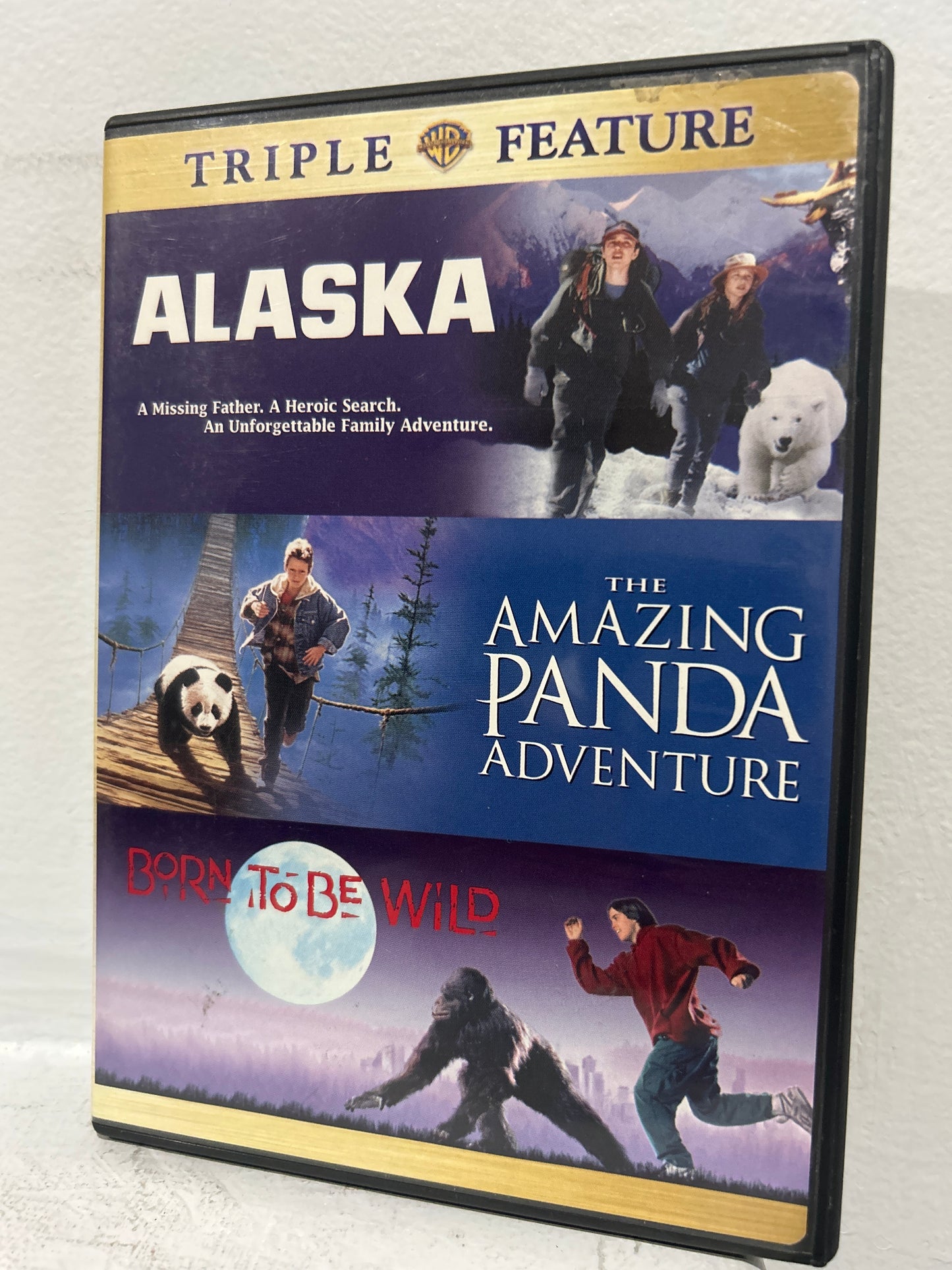 Alaska (1996) & The Amazing Panda Adventure (1995) & Born to Be Wild (1995)