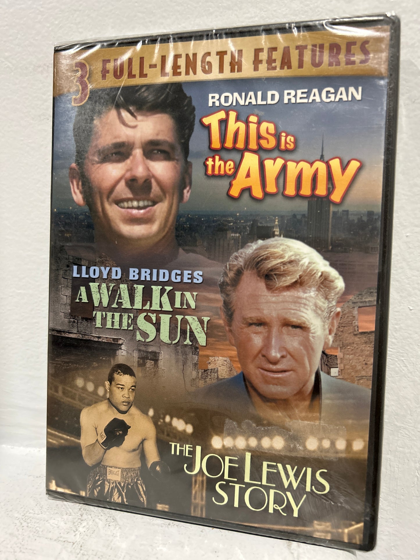 This Is the Army (1943) & A Walk in the Sun (1945) & The Joe Louis Story (1953)