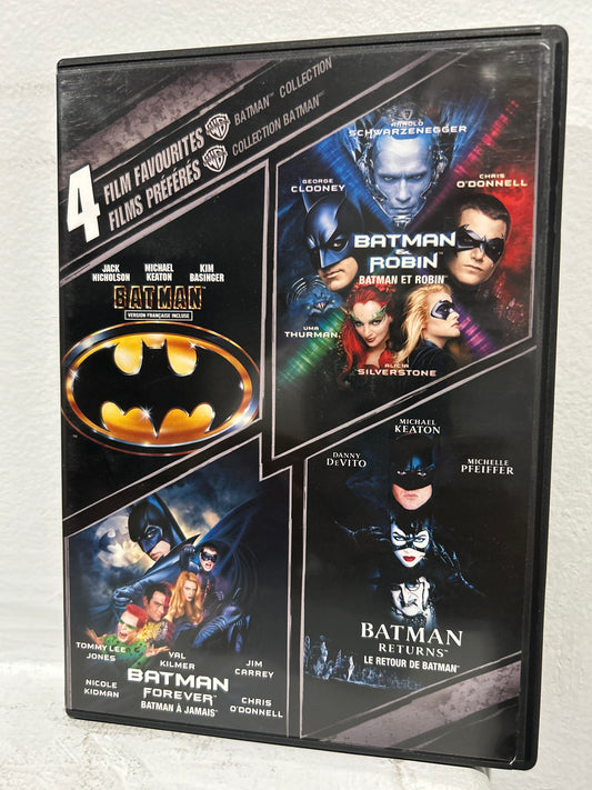 Batman (1989) & Batman Forever (1995) & Batman & Robin (1997) & Batman Returns (1992)