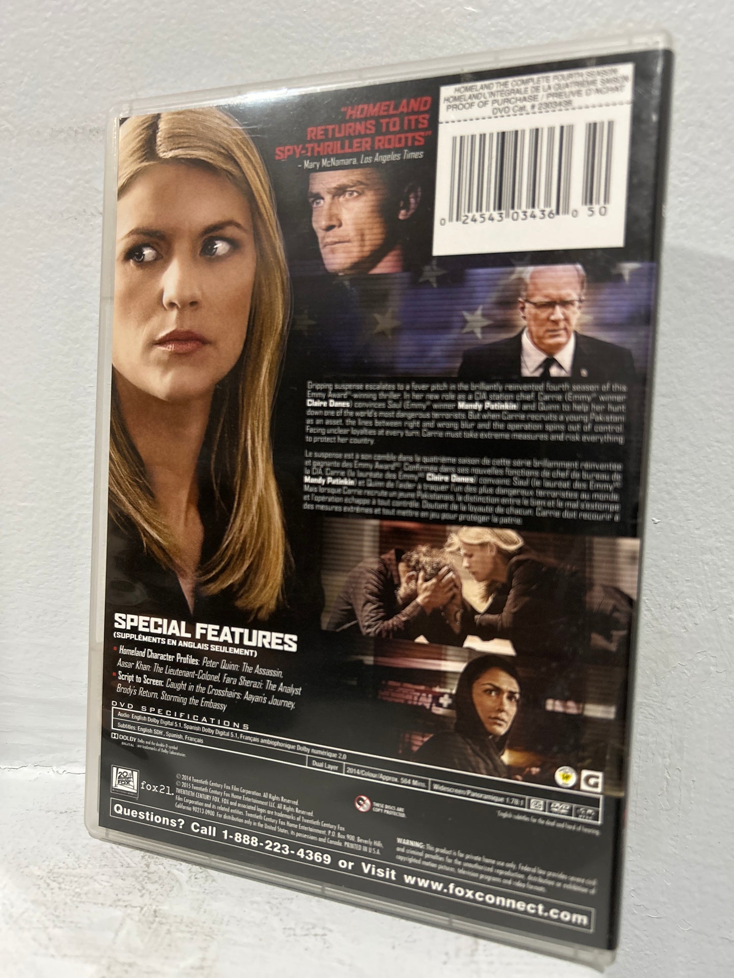 Homeland : TV Series (2011-2020): The Complete Fourth Season