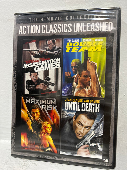 Assassination Games (2011) & Double Team (1997) & Maximum Risk (1996) & Until Death (2006)