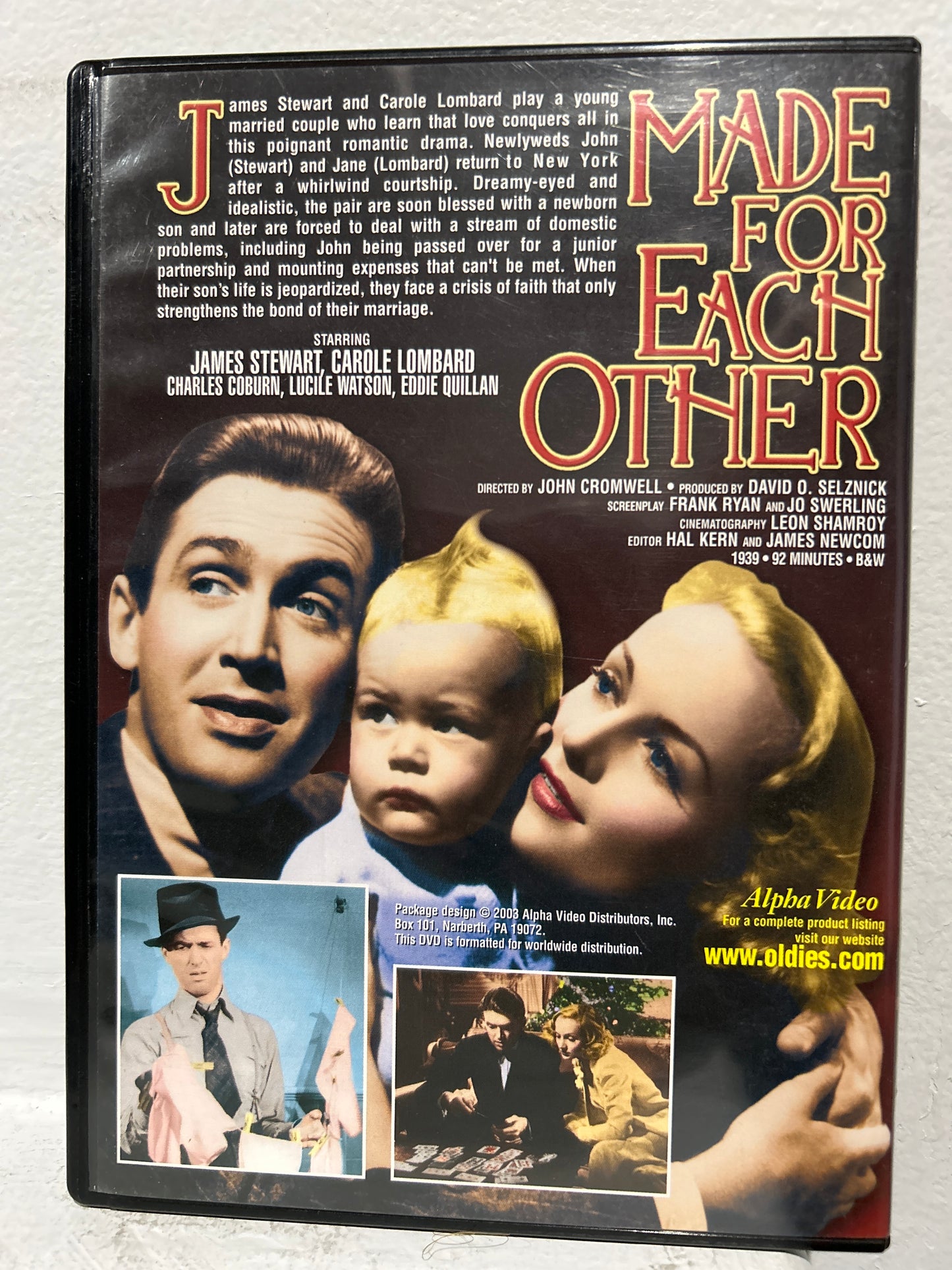 Made for Each Other (1939)