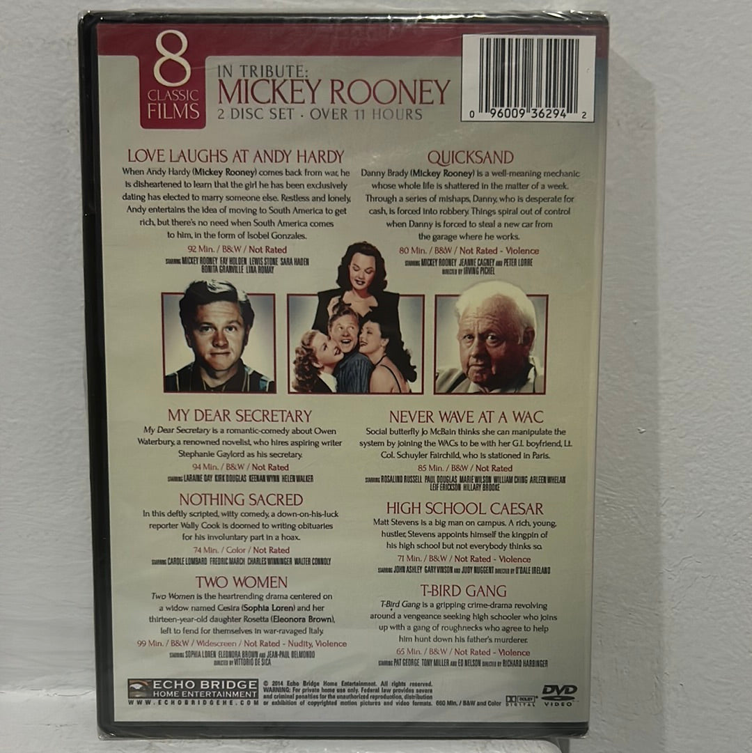 IN TRIBUTE - MICKEY ROONEY COLLECTOR'S EDITION (8 CLASSIC FILMS)