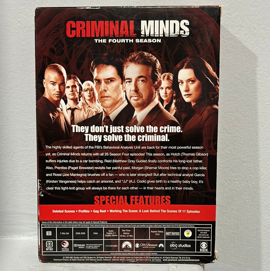 Criminal Minds : TV Series (2005-2020) - Season 4