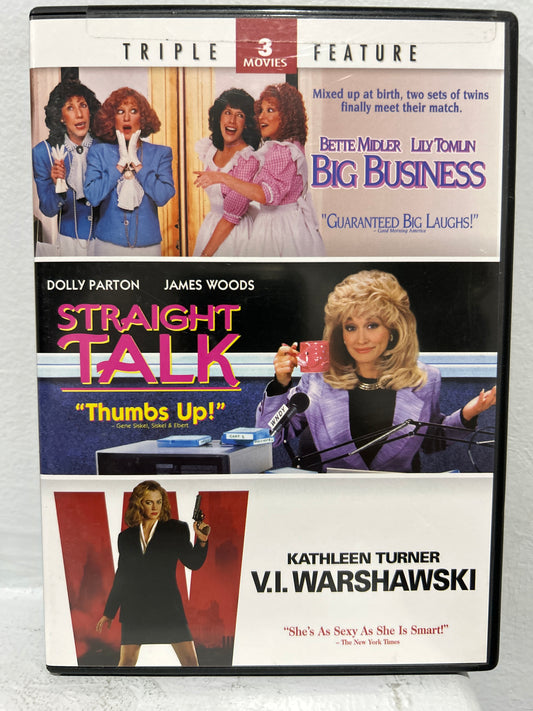 Big Business (1988) & Straight Talk (1992) & V.I. Warshawski (1991)