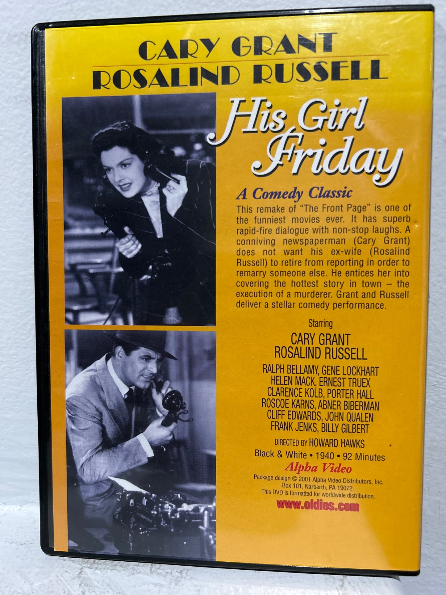 His Girl Friday (1940)