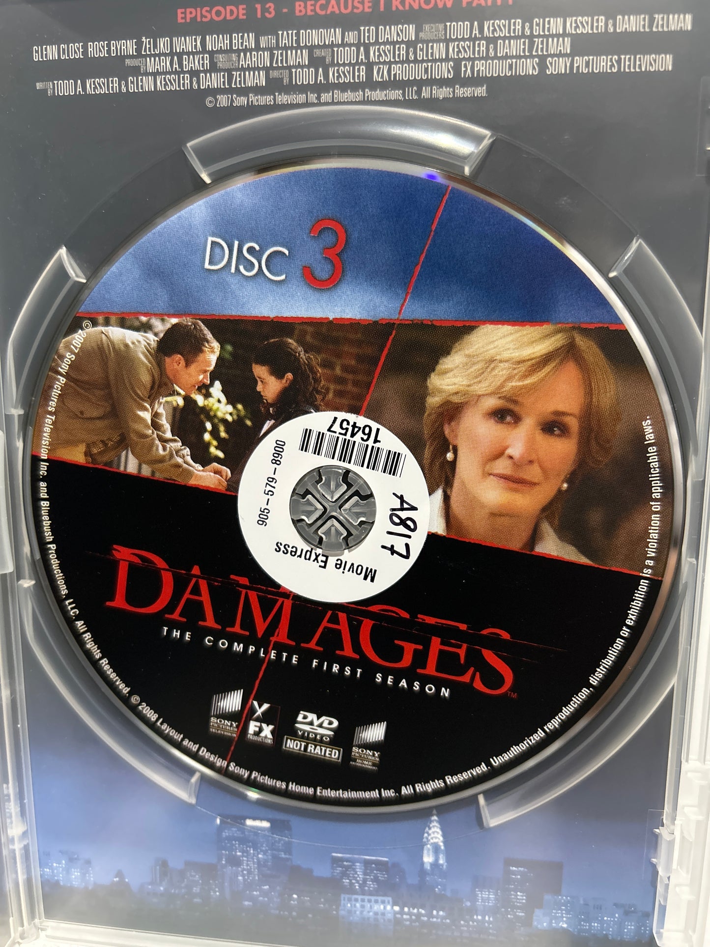 Damages: TV Series (2007-2012) - The Complete First Season