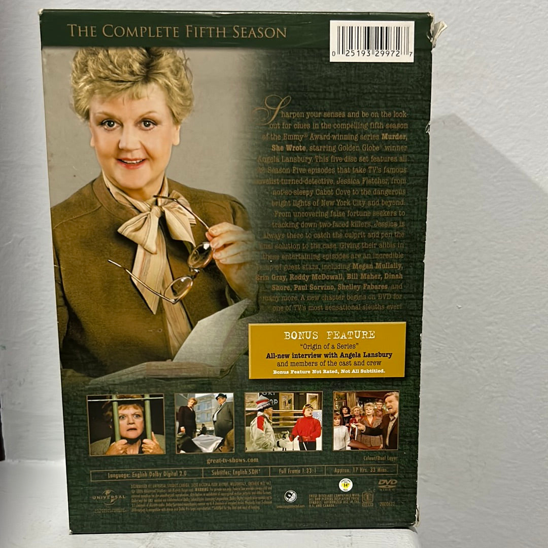 Murder, She Wrote: TV Series (1984-1996): The Complete Fifth Season