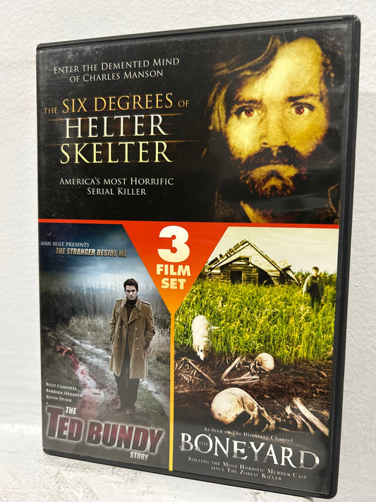 Six Degrees of Helter Skelter, The (2009) & The Ted Bundy Story (2003) & The Bone Yard (1991)