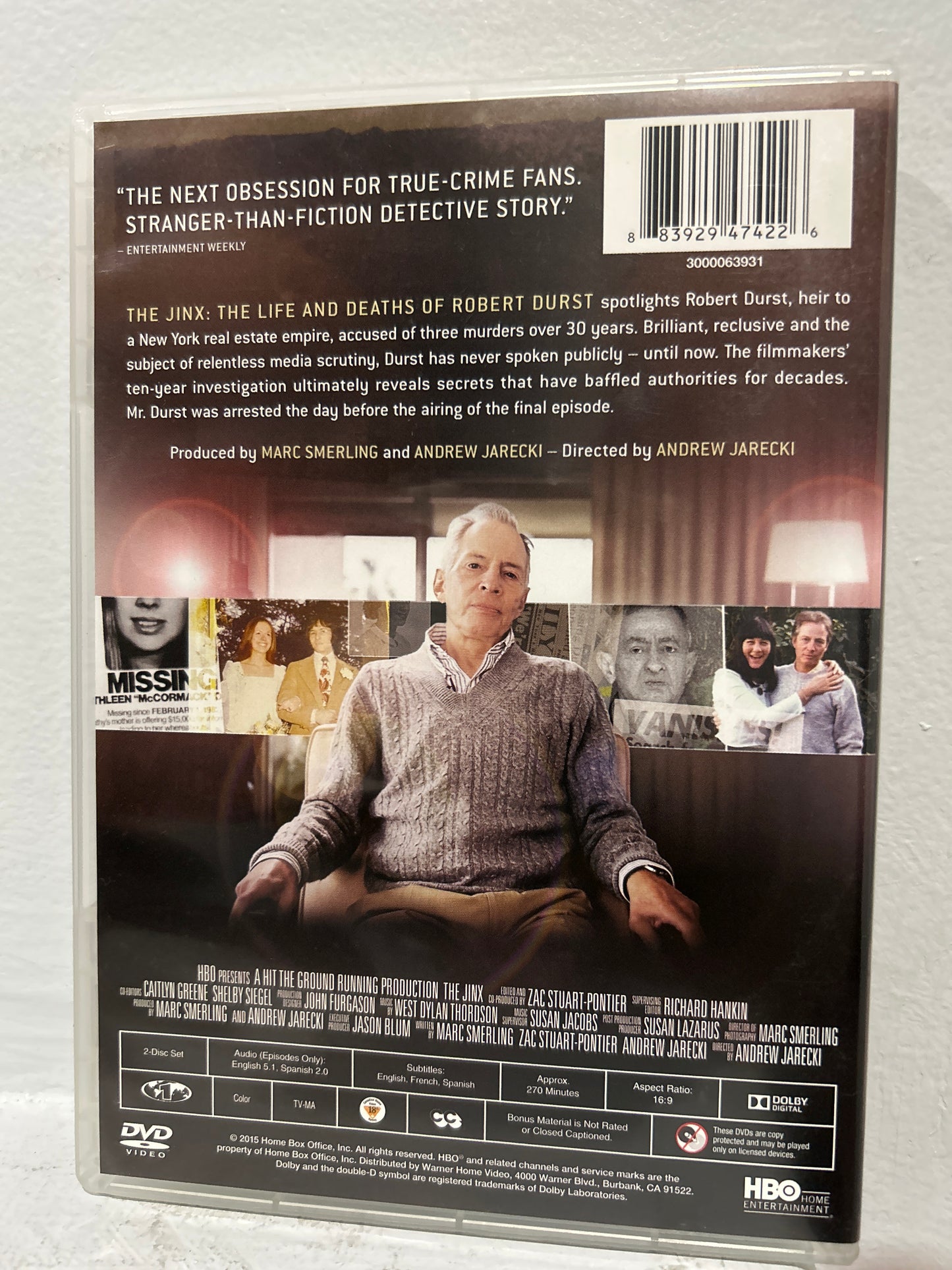 The Jinx: The Life and Deaths of Robert Durst (2015)