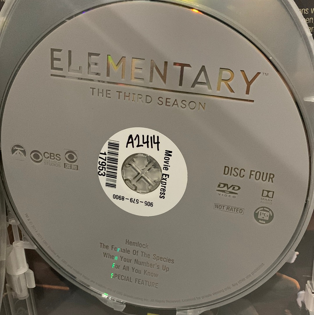 Elementary: TV Series (2012-2019) - The Complete Third Season