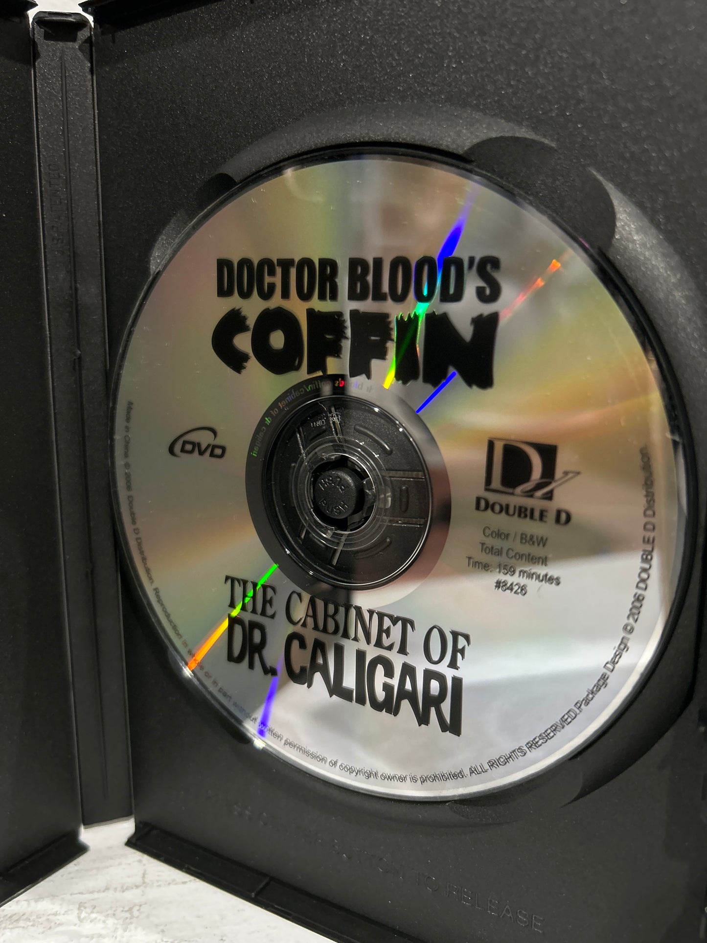 Doctor Blood's Coffin (1961) & The Cabinet of Dr. Caligari (1920)