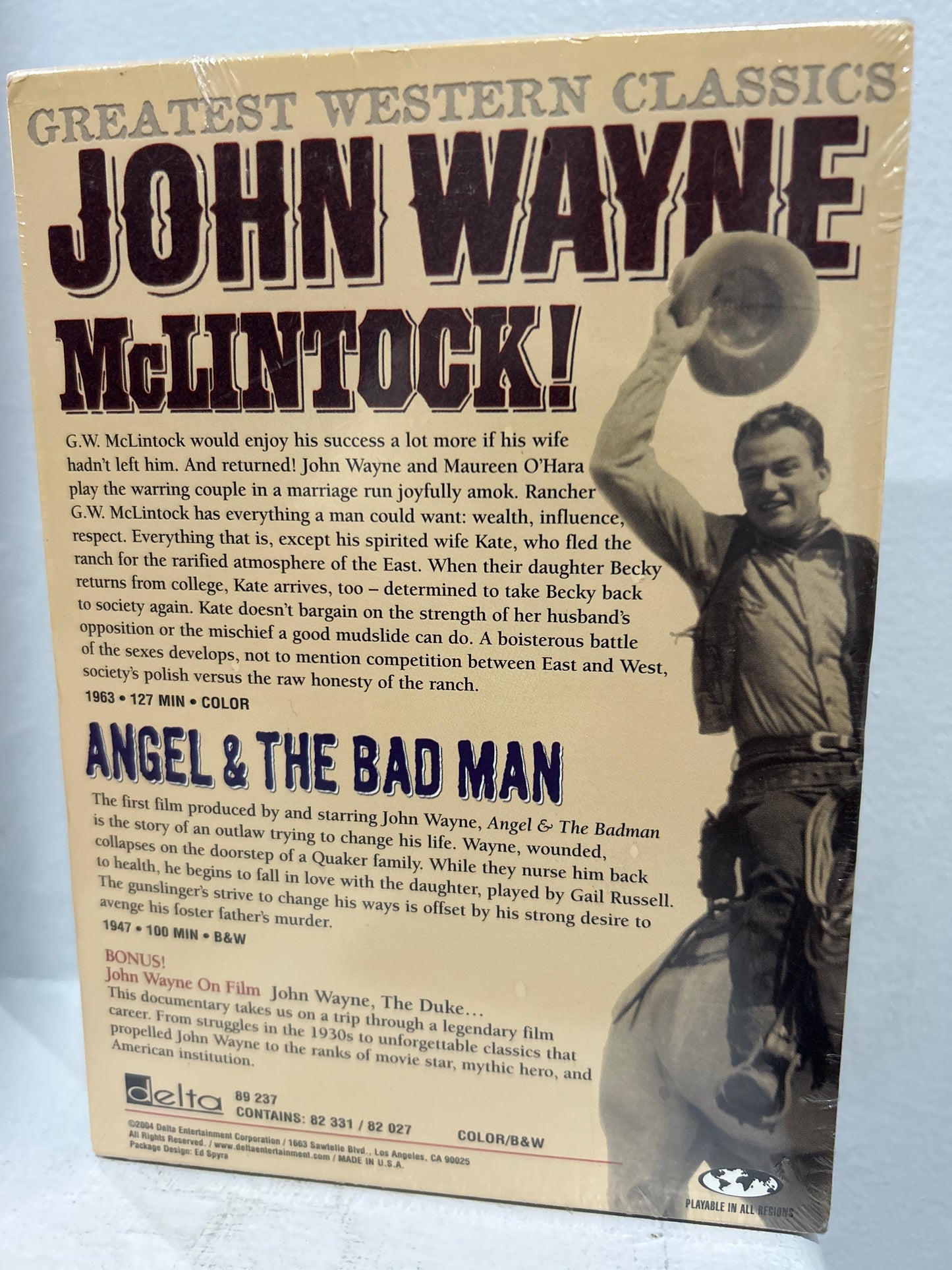 McLintock! (1963) & Angel and the Bad Man (1947)