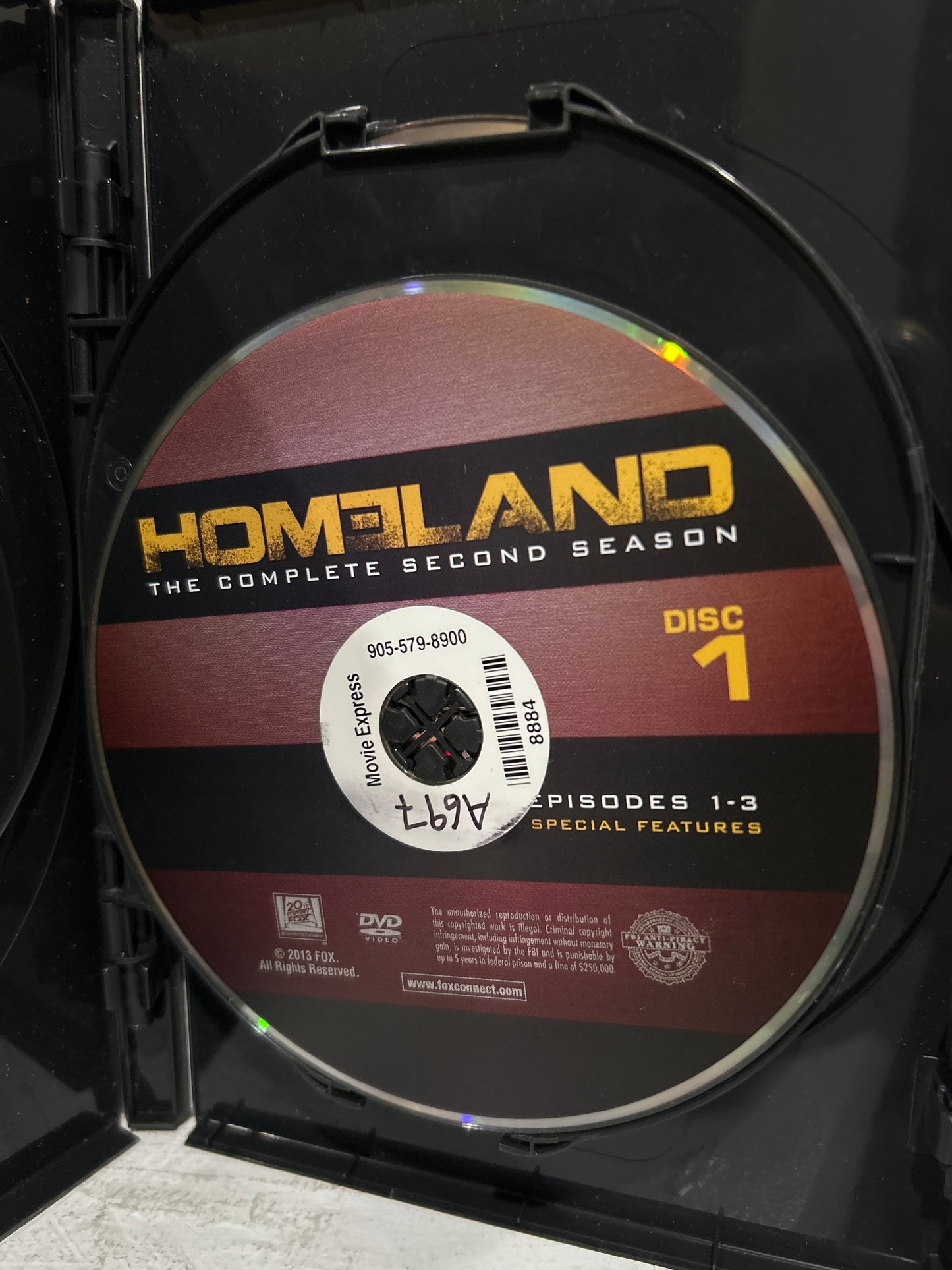 Homeland : TV Series (2011-2020): The Complete Second Season