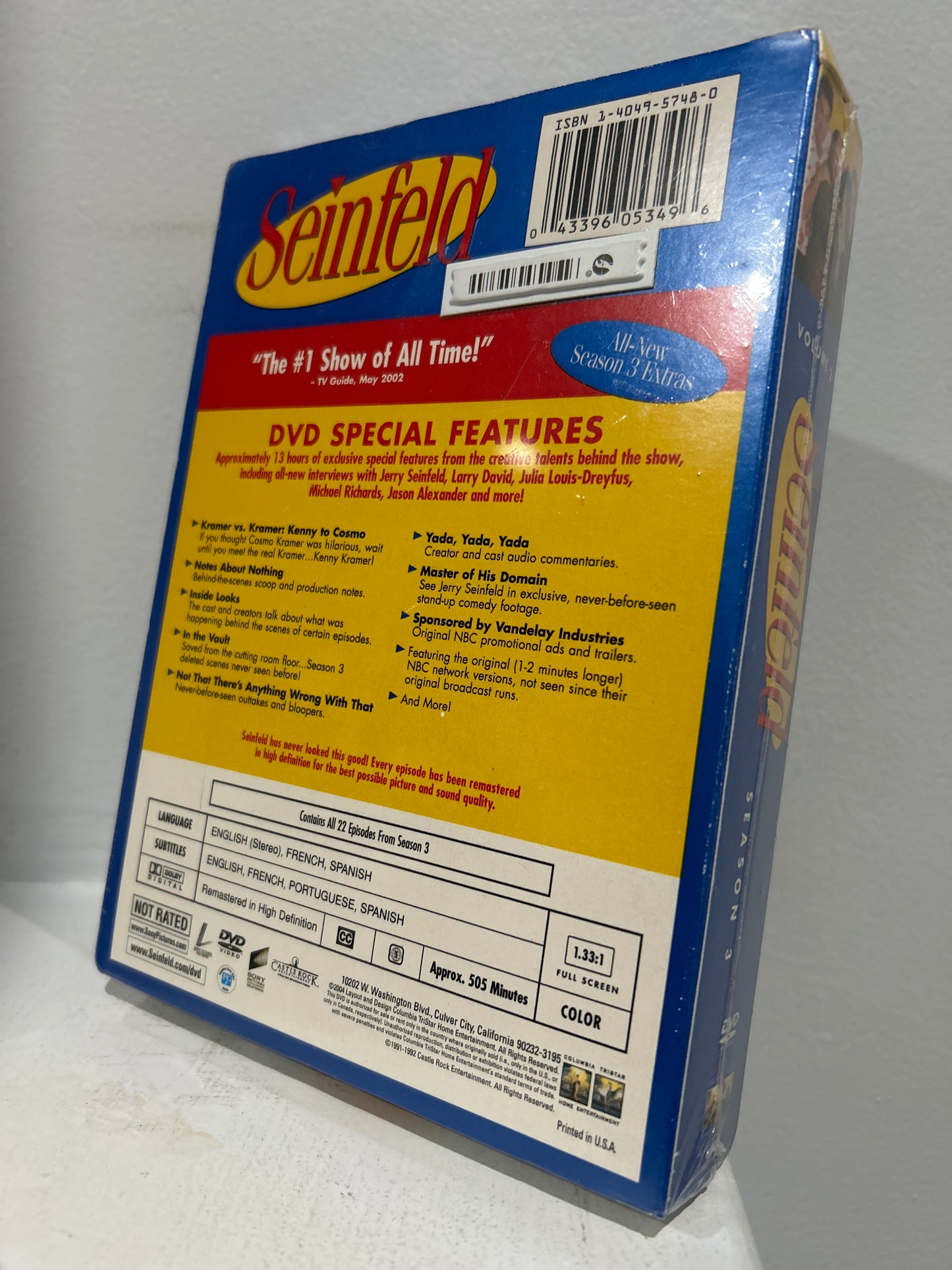 Seinfeld : TV Series (1989-1998): Season 3