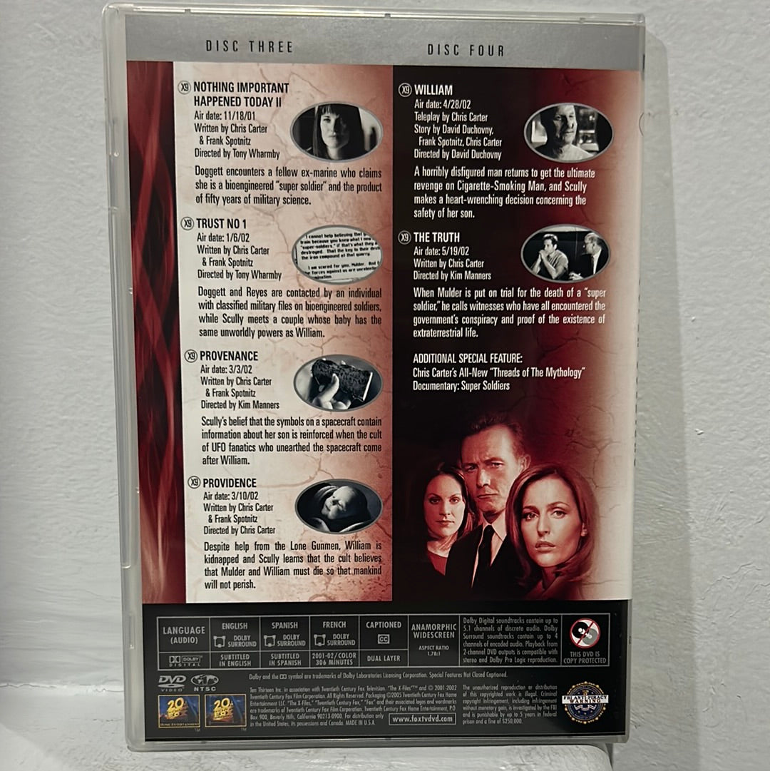 The X-Files Mythology: Volume 4 – Super Soldiers - Mythology collection (2001-2002)