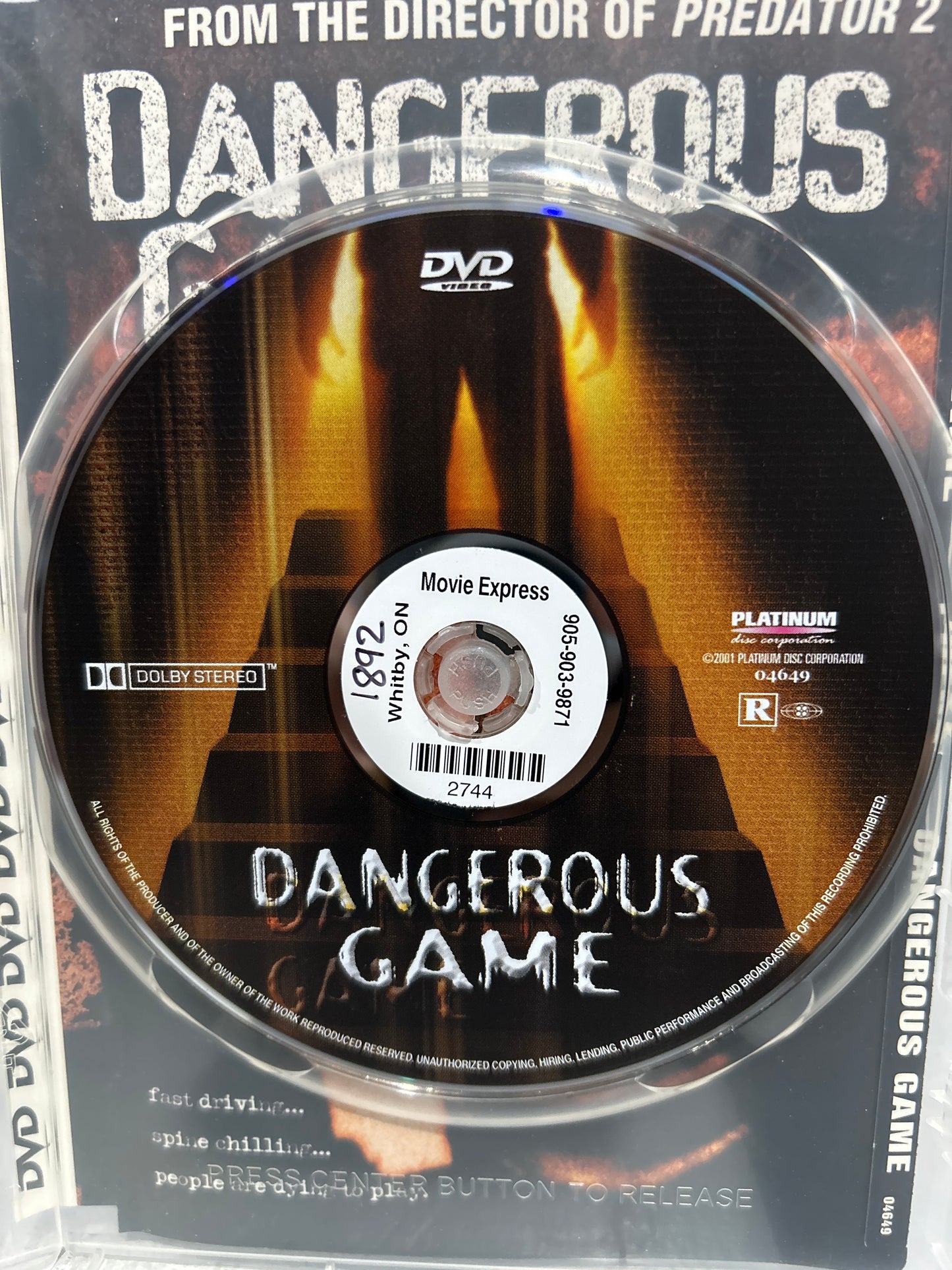 Dangerous Game (1988)