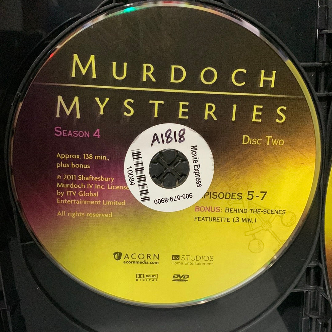 Murdoch Mysteries: TV Series (2008-    ) - The Complete Season 4