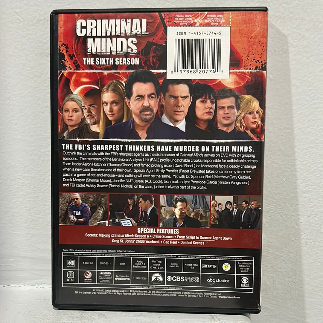 Criminal Minds : TV Series (2005-2020) - Season 6